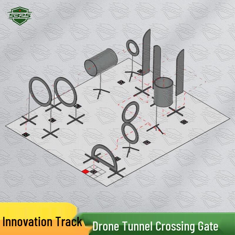 5325 Drone FPV Race Obstacle Course