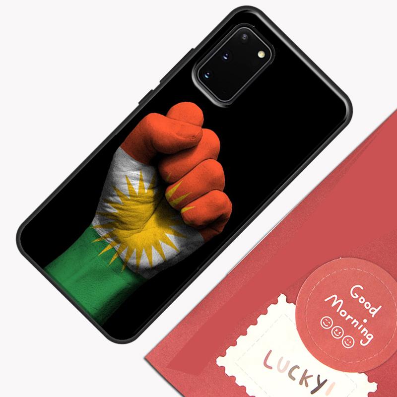Kurdistan Flag Phone Case For Samsung Galaxy S23 S26 Ultra S20 S21 S22 S24 S25 Plus S10 S25 FE Cover Shell