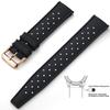 Tropical Silicone Watch Band Quick Release Watch Band 18mm 20mm 22mm Rubber Tropic Smart Watch Strap Waterpfroof Muti-Color