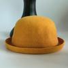 100% wol bolhoed Tophoed dames heren effen derby hoed Kerkhoed Herfst winter koepel Britse klassieker vintage vilten tophoed