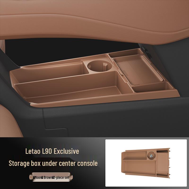 L90 Center Console Lower Silicone Storage Box and Glasses Holder