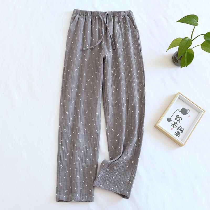 Sleeping Pant Men's Women's Casual and Homewear Loose Fit Spring Summer Pajama Pants