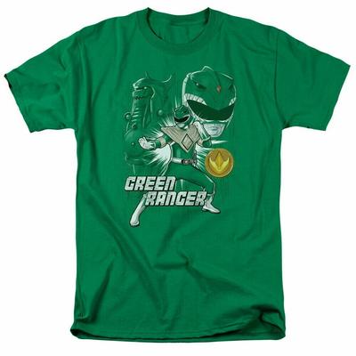 26 Mighty Morphin Power Rangers Green Ranger T Shirt Mens Licensed Tee Kelly Green Unisex T-Shirt