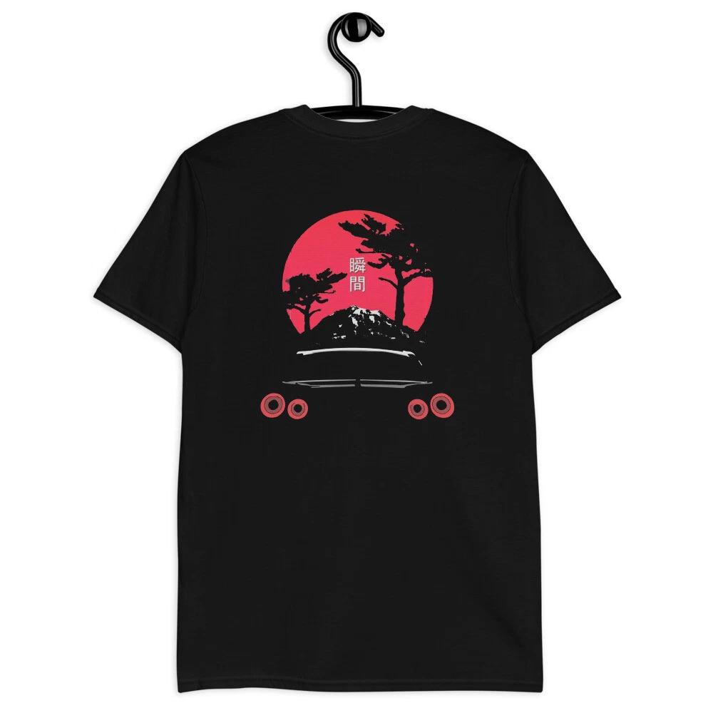 R35 GT-R Rear Lights Red Sun Japanese Aesthetic JDM Tuner GTR Skyline T-Shirt XS