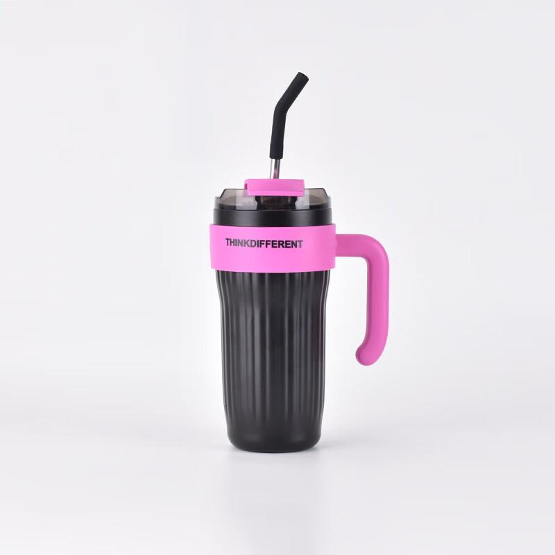 DuoLi 316 Stainless Steel Insulated Tumbler with Straw, 860ml