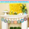 Wooden Mandala Painting Slices 40pcs, Crafts Ornament for Wedding & Home Decor