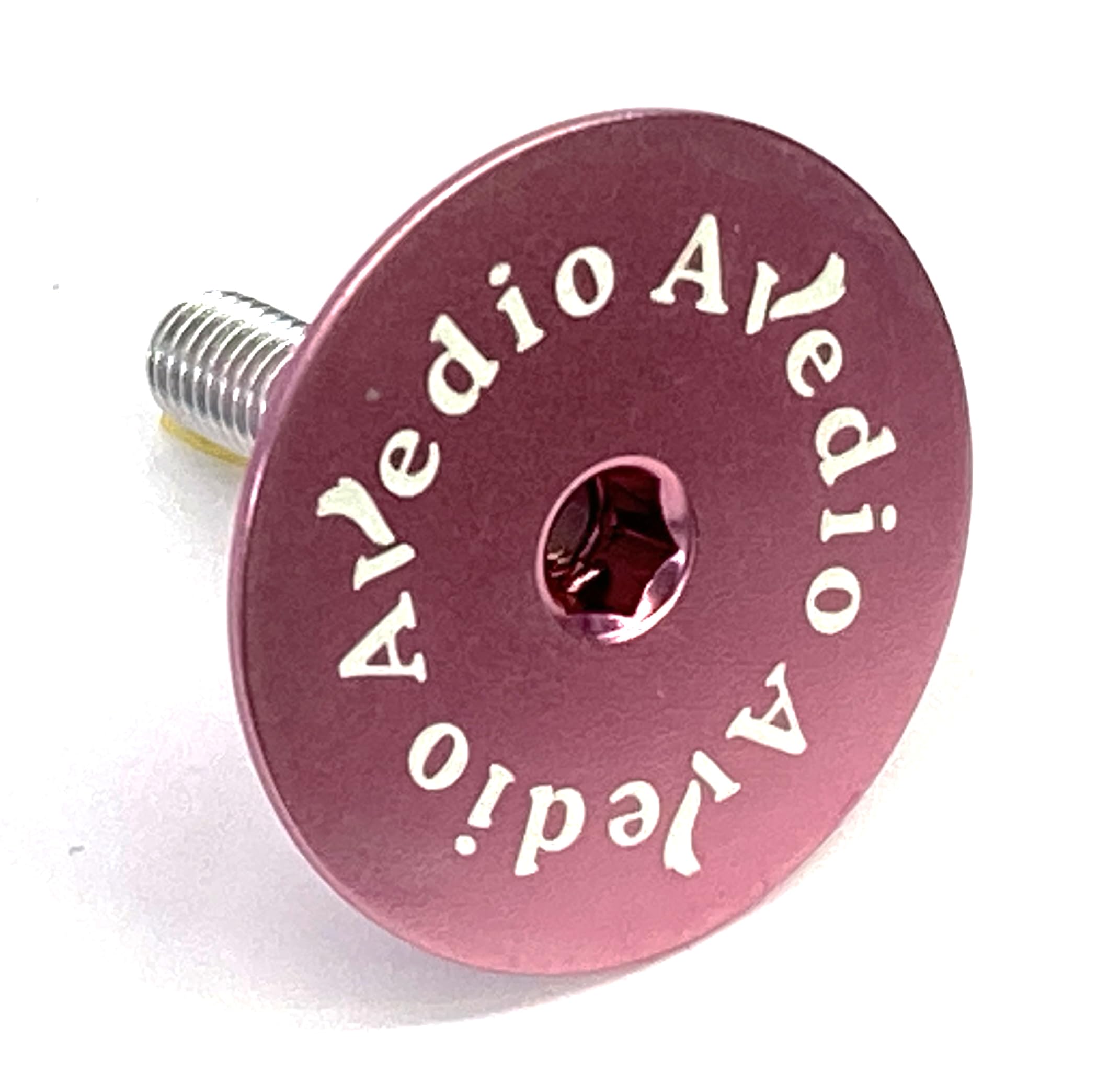 

Avedio Lightweight Aluminum Top Cap with Integrated Logo Pink 70635 рожевий