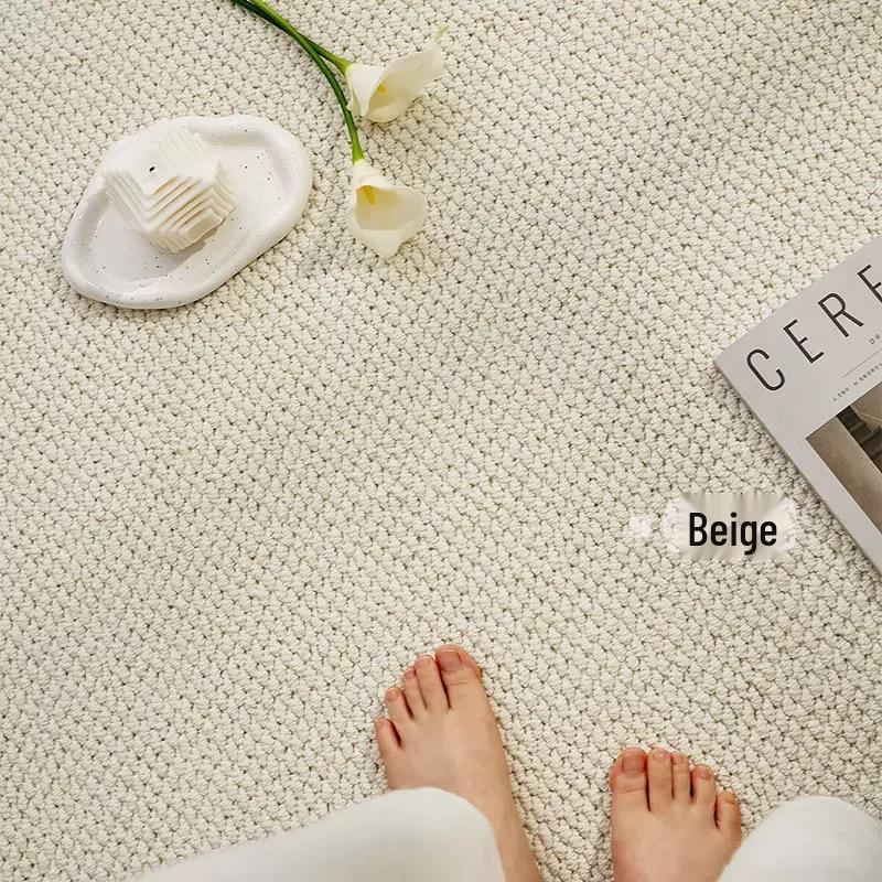 Imitation Sisal Carpet for Balcony, Bedroom, Living Room, Bedside, Japanese Tatami, Bay Window, Tea Room, Linen Floor Mat
