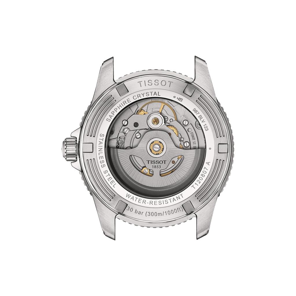 Tissot Edelstahl Grüne Zifferblatt Herren Modeuhr T120.807.11.091.00