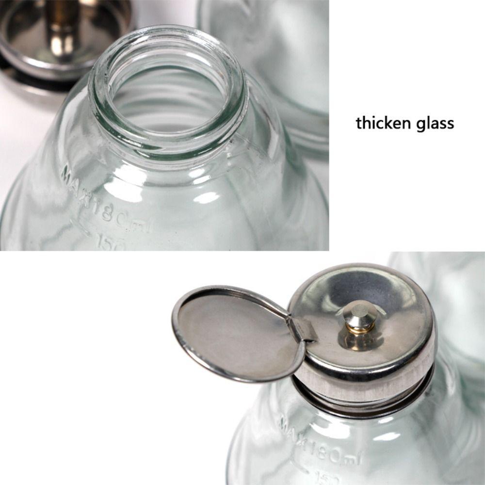 Empty Push Down Pump Dispenser Top Press Type Liquid Pumping Dispenser Bottle  Laboratory
