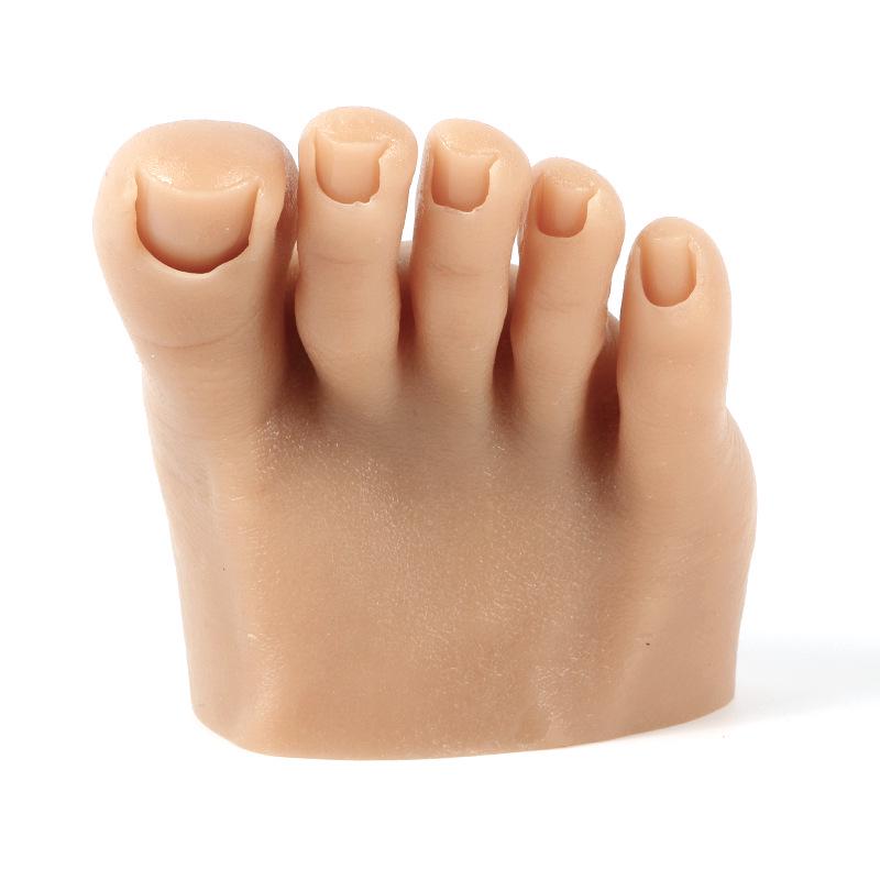 Flexible Silicone Practice Hand and Foot for Nail Art