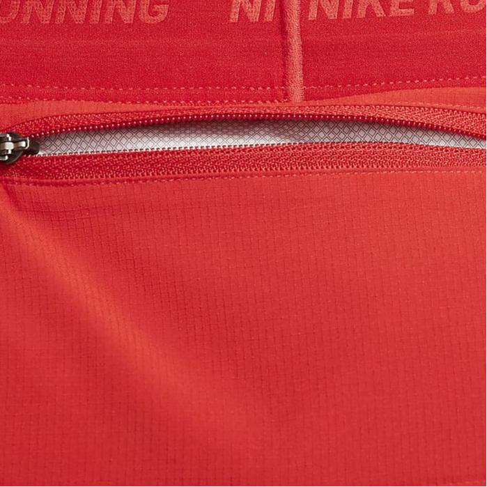 Nike Solid Color Brand Logo Split High Waist Drawstring Casual Shorts Men Shorts Red DM4761-657