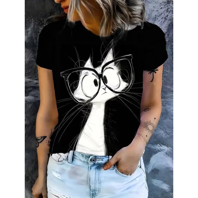 Y2k 90s 2000s Hot Sale Fashion Tshirt Artistic Wine Drink T-shirt Print Short Sleeve T Shirt Clothing Top Tee