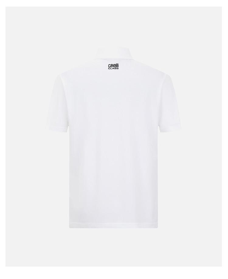 Men's Spring and Summer Exquisite Embroidery Versatile Polo Collar Shirt