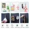 10Pcs Adhesive Wall Wall Mounting Hooks Hanging Nails for Picture Frames Photo Keys