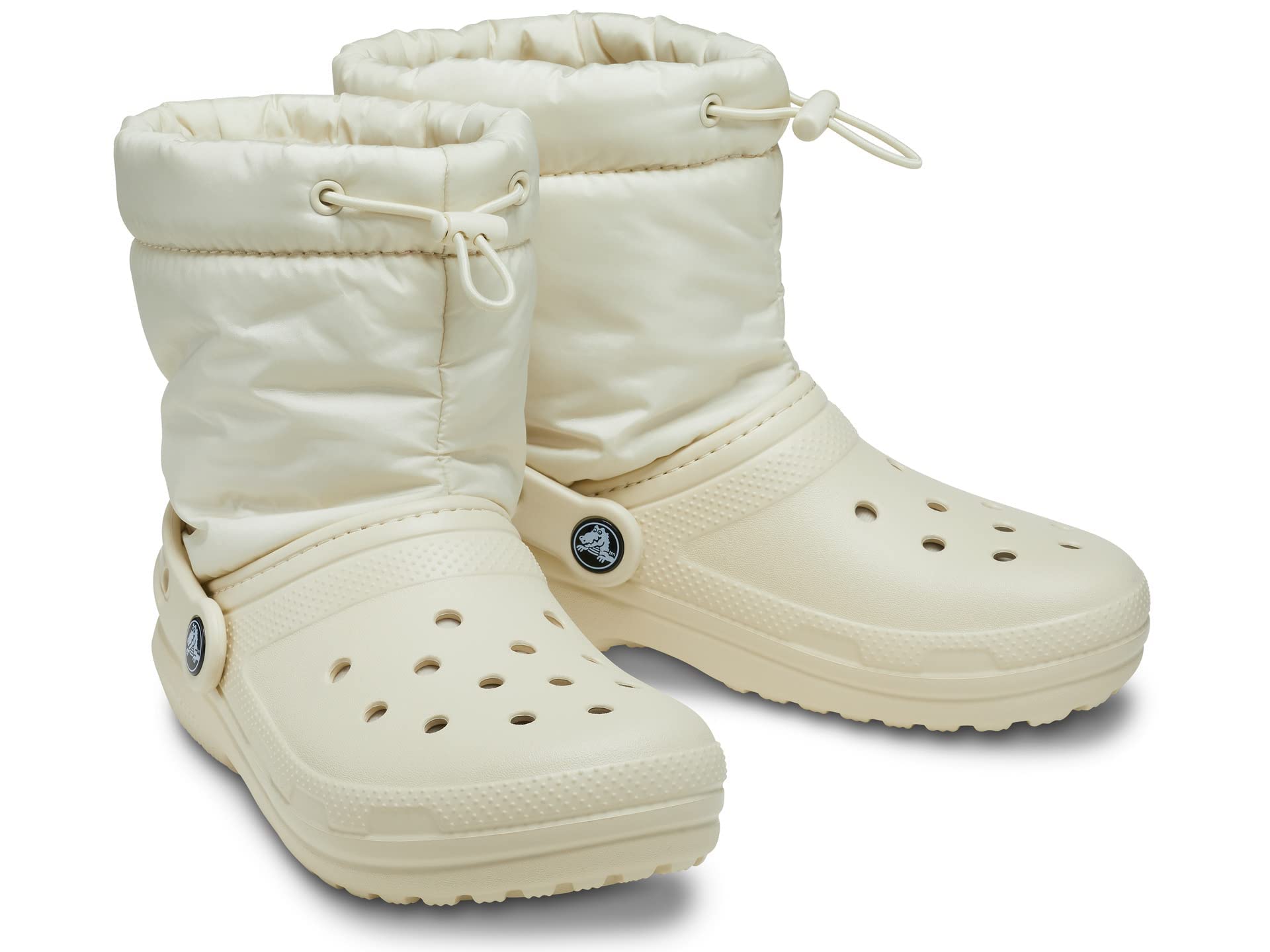 

Ботинки Crocs Classic Lined Neo Puff 22 см, Унисекс, Кость,