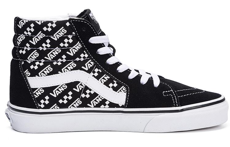 Sk8 Vans-Hi 'Logo Repeat - Black' VN0A4U3CTEZ