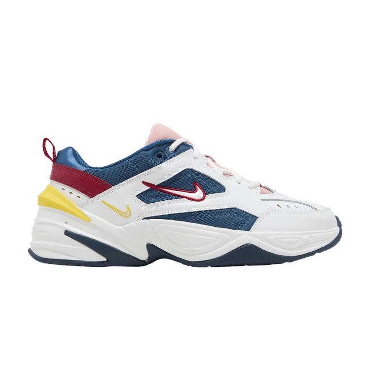 Nike M2K Tekno Blue Force Summit White Chrome Yellow (Women s) 35.5