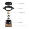 Non-stick Barbecue Grill Detachable Mini Barbecue Stove Safe To Use BBQ Plate  Garden