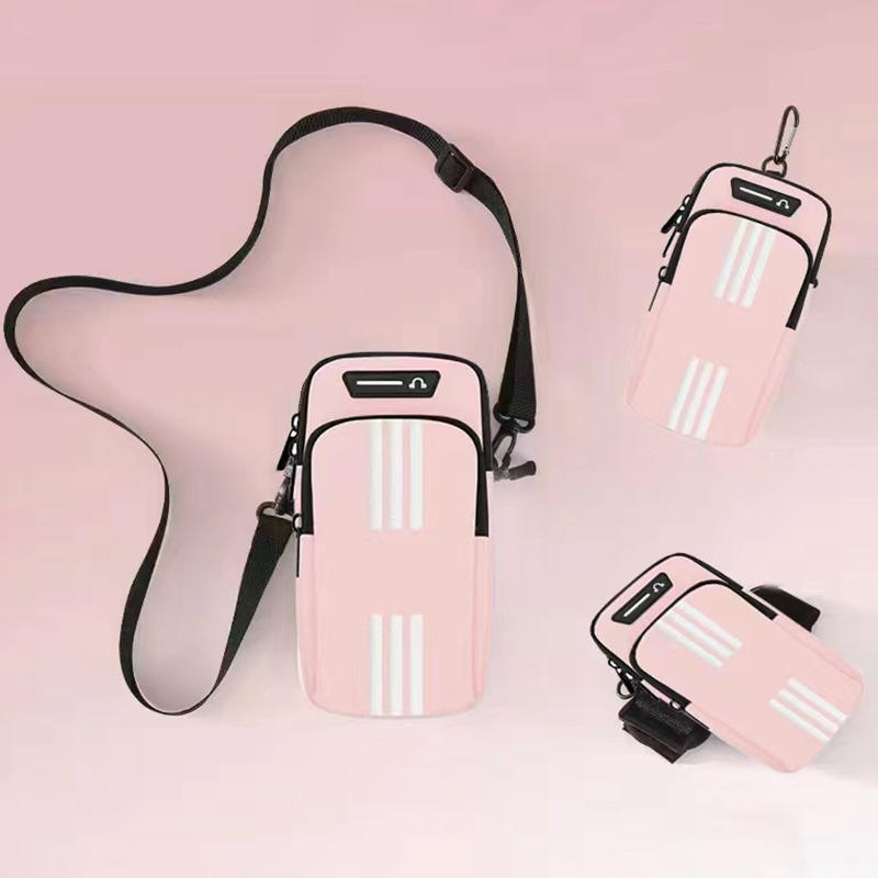 Women Slim Running Armband Casual Cell Phone Holder Purse Small Crossbody Bags for Running Walking Hiking