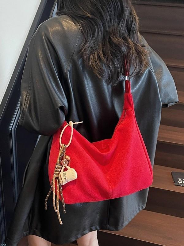 Advanced Leather Suede Ladies Office Bag With Large Capacity For Daily Use
