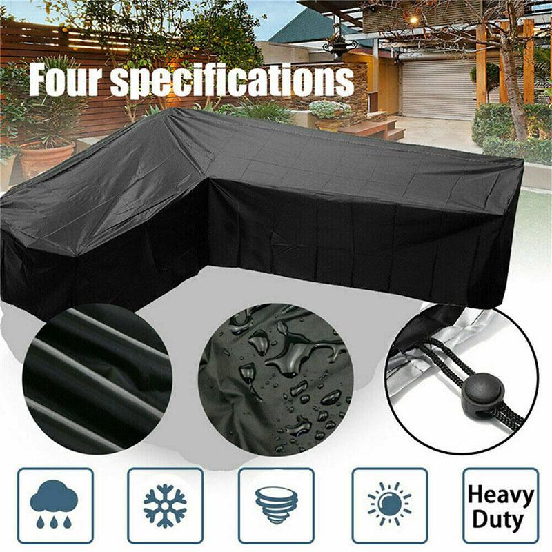 Furniture Corner Rattan Cover Garden Outdoor Sofa Protecter L 30030098cm Shape