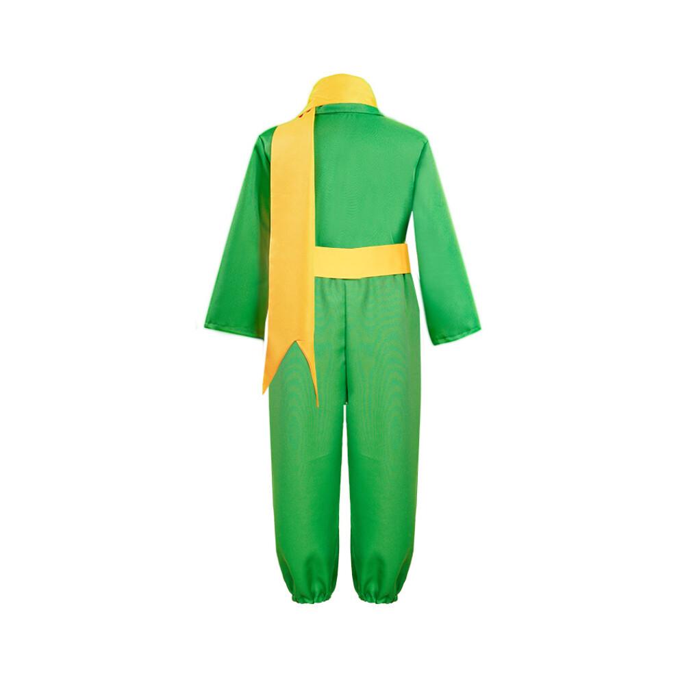 Der kleine Prinz Cosplay Kostüm für Kinder, Französisches Film Outfit mit Jacke+Hose+Schal+Gürtel Set, Vintage Böhmischer Stil