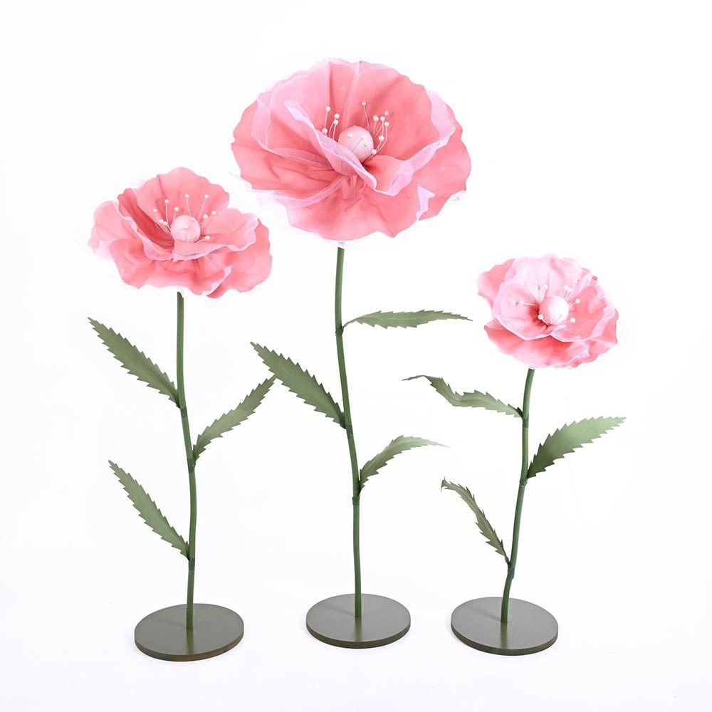 Fashion 50cm Wedding Road Flower Large Flower DIY Photography Props Simulation Reusable Flower Branch Garden