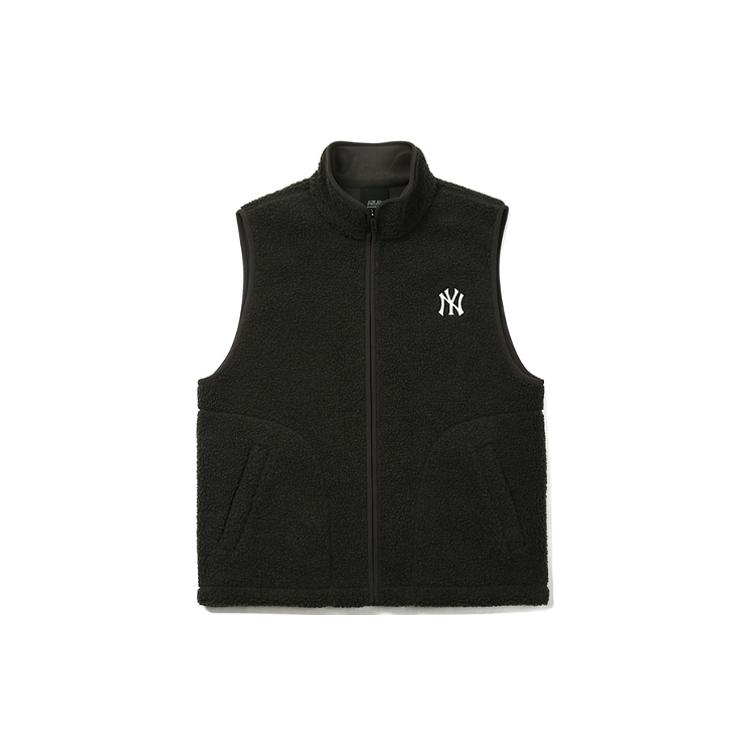 MLB New York Yankees Vests Unisex Black Stand Collar Thickened Other 31VTF1061-50Z M