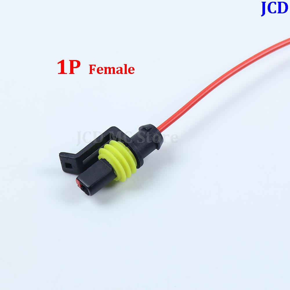 1PC 1/2/3/4/5/6Pin Waterproof Connector Electrical Terminal Quick Connector With WireSuitable For Cars Ships Etc with 10CM Wire