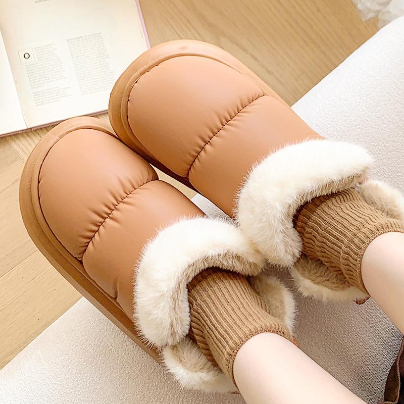 Outdoor Non Slip Thick Sole Snow Boot Bow Shoe Waterproof Boots