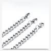 His Queen, Her King Stainless Steel Couple Bracelet with Diamond Inlay