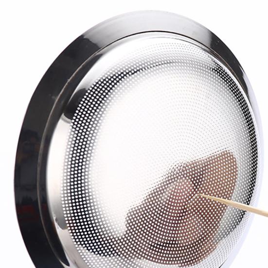 Stainless Steel Oil Skimmer Fine Mesh Wire Colander Strainer Flour Kitchen Spoon