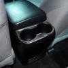 for 12-15 Toyota Tacoma car interior modified carbon fiber rear center cup holder decoration sticker
