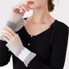 Ruffled Lace Faux Sleeves Girl Decorative Sleeves Elegant Detachable Wrist Cuffs