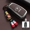 Car Key Case For Jac J3 T6 T8 J4 J5 J6 M3 V7 S5   Keychain Remote Protection Cover Shell Ring Holder Fob Accessories