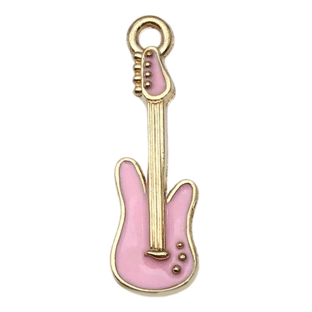 Pink Series DIY Jewelry Accessories: 20-Drop Oil Mix for Bracelets, Earrings, Keychains, Pendants, Butterflies & Unicorns