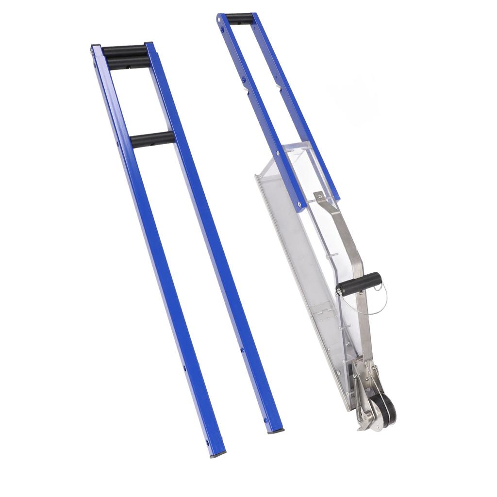 Dispenser per nastro adesivo per cartongesso in acrilico e acciaio inossidabile, facile da pulire, dispenser per riparazione di cartongesso per ristrutturazione della casa