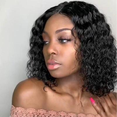 New Small Curly Wigs European And American Wigs Short Curly Hair Cover Bob Short Hair Headgear