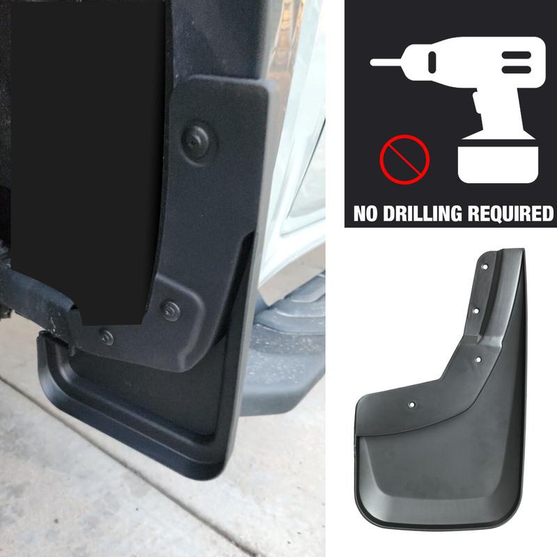 4 Stück für Chevrolet Silverado 1500 2500 3500 HD 2014-2018 Vorne Hinten Schmutzfänger Spritzschutz Schlammbleche Links Rechts 2015 2016 2017