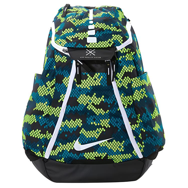 Nike Polyester Backpack Regular Men's Green Casual BA5260-351