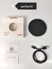15W runder Qi-Wireless-Charger für Apple & Samsung Handys