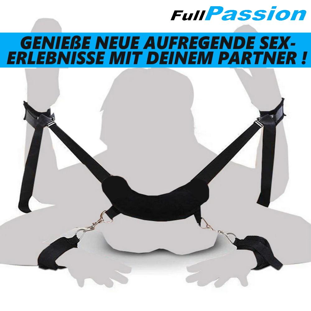 FullPassion SM Bondage Set BDSM Fesselset SM Sexspielzeug Extrem Bettfessel