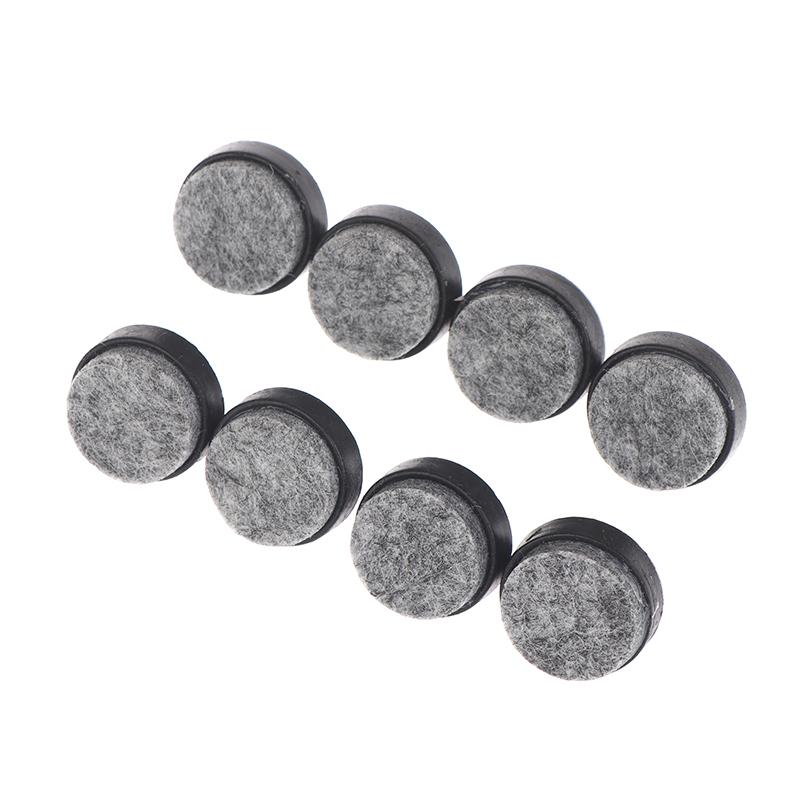 4/8 Peças Feltro Ajustável Redondo Parafusos de Perna de Móvel Antiderrapante M6 M8 Mesa Cadeira Armário Pés de Equilíbrio Almofadas