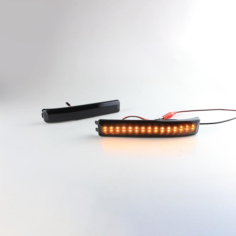 2PCS For Ford F150 2009-2014 Ford Raptor 2010-2014 LED Dynamic Blinker Side Mirror Turn Signal Light Sequential Indicator Lamp