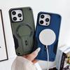 For Magsafe Kickstand Phone Case For 17 Pro Max 15 16 11 13 14 12 Pro Air Shockproof Wireless Charging Protective Cover