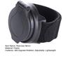 Bike Rearview Mirror Wristband 360 Degrees Rotation Adjustable Lightweight Cycling Wrist Rear View Mirror