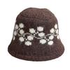 New Jacquard Knit Hat for Women, Warm and Cold-proof for Winter, Makes the Face Look Smaller, Suitable for Large Head Sizes, Korean-style Versatile