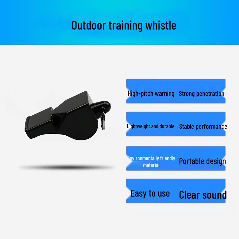 10-Pack Emergency Survival Whistle Set