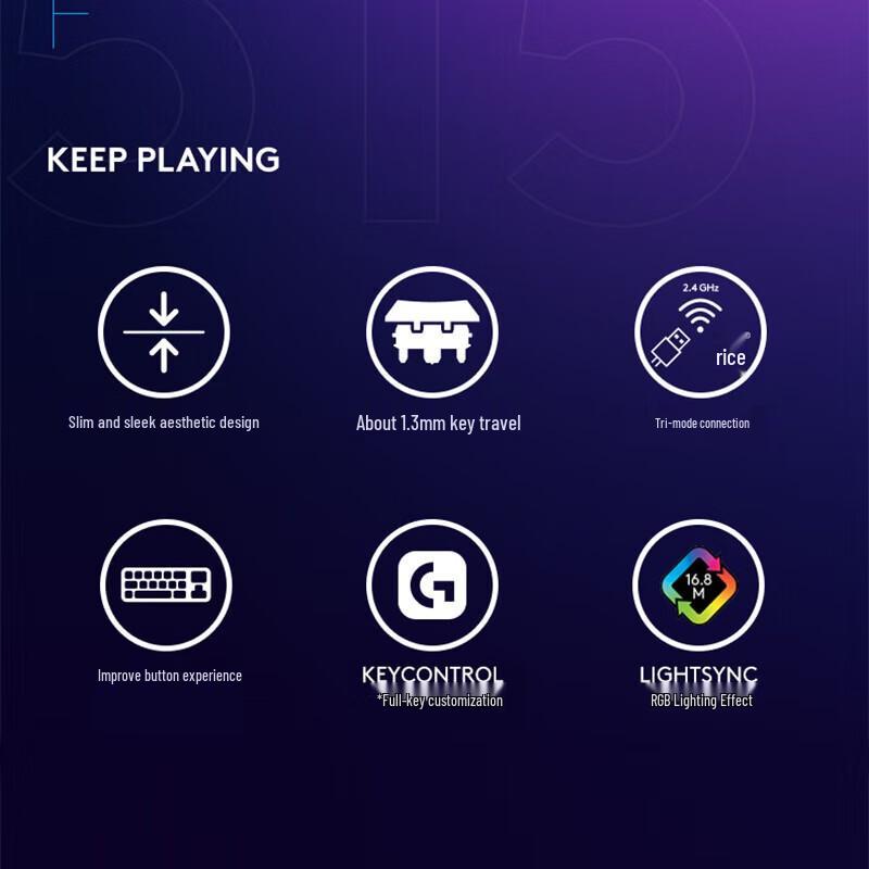 Logitech G515 TKL Wireless Mechanical Keyboard & G309 Mouse Combo